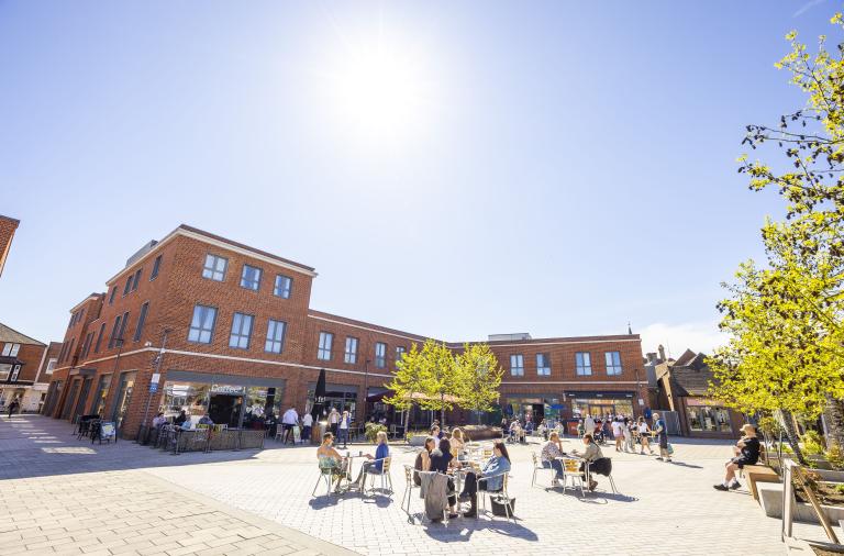 Peach Place Wokingham square