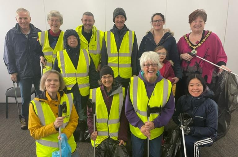 Community litter pick