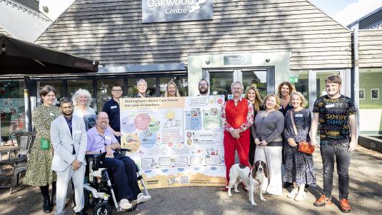 Members of the Social Care Future Working group at the Big Gathering