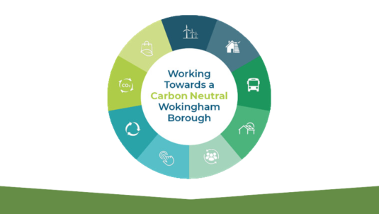 Working towards a carbon neutral Wokingham borough logo