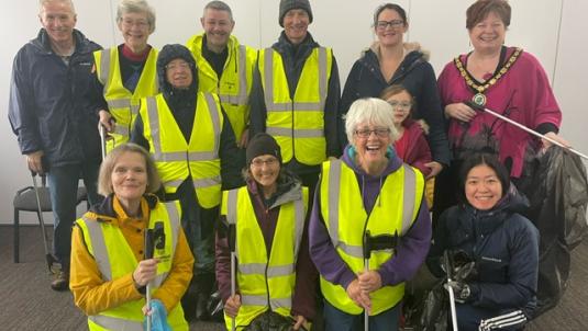 Community litter pick